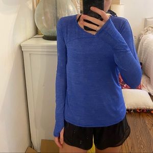 LULULEMON Blue Running Top